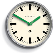 Newgate Luggage Wall Clock - Green Hands