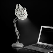 Lámpara de escritorio posable del Halcón Milenario de Star Wars