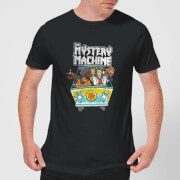 Scooby Doo Mystery Machine Heavy Metal Men's T-Shirt - Black