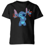 Disney Lilo And Stitch Little Devils Kinder T-Shirt - Schwarz