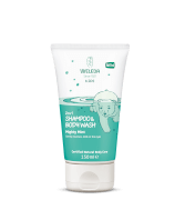 Weleda Kids' 2-in-1 Mighty Mint Shampoo and Body Wash 150ml