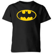 Justice League Batman Logo Kids' T-Shirt - Black