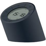 Gingko Edge Light Alarm Clock - Black