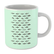 Fish In Geometric Pattern Mug