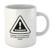 Warning Dad Jokes Mug