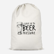 Beer Pressure Cotton Storage Bag