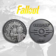 Pièce de monnaie Fallout Collector Edition Limitée : Variante en argent