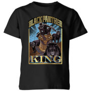Marvel Black Panther Homage Kids' T-Shirt - Black