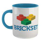 Brickset Logo Mug - White/Blue