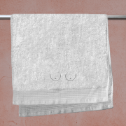Boobs Embroidered Hand Towel