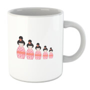 Pink Geisha Russian Doll Mug