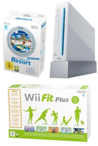 Black Nintendo Wii Console including Wii Sports + Wii Sports Resort (with  Wii RemotePlus) Games Consoles - Zavvi US