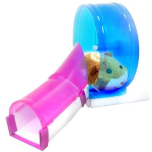 Zhu zhu hamster wheel and tunnel on sale