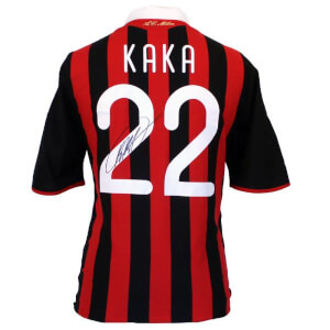Kaka Signed AC Milan Shirt Sports & Leisure - Zavvi UK