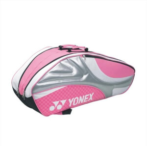 Yonex Bag 8026EX Pink - 6 Racket Thermo Sports & Leisure - Zavvi US