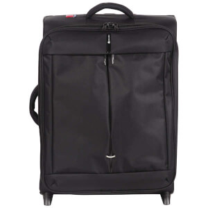 Delsey Fiber Lite 50Cm Expandable Cabin Trolley Case - Black