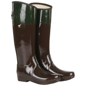 Hunter Women s Regent Carlyle Wellies Dark Olive Allsole