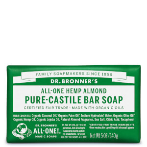 Dr. Bronner's Pure Castile Bar Soap - Almond 140g