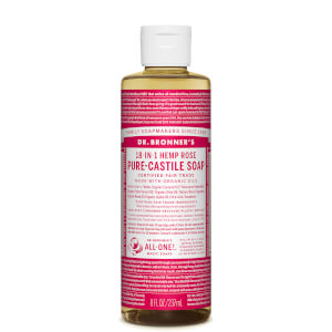 Dr. Bronner's Pure Castile Liquid Soap - Rose 237ml