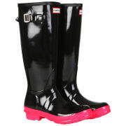 Neon pink wellies discount
