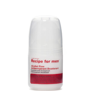 Desodorante roll-on antitranspirante sin alcohol, de Recipe For Men 60 ml