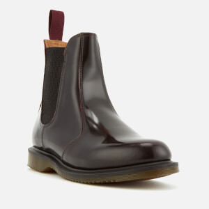 Dr. Martens Women s Flora Arcadia Leather Leather Chelsea Boots Cherry Red UK 3 Allsole