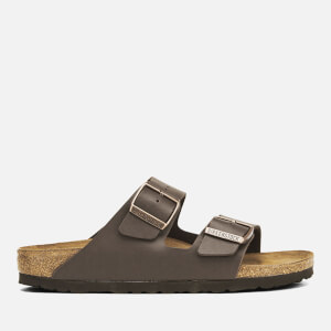 Brown 3 strap birkenstocks discount