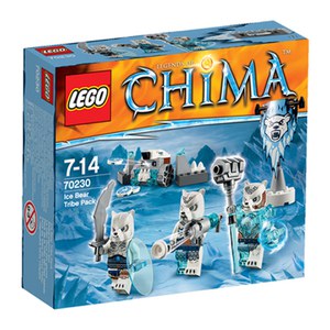 LEGO Chima: Ice Bear Tribe Pack (70230) Toys - Zavvi US