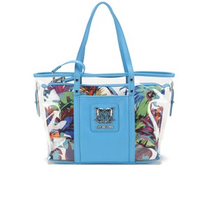 Love Moschino Women's Jungle Print Tote Bag - White | Coggles