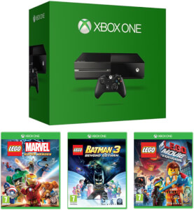 Xbox One Console Includes 3 LEGO Games