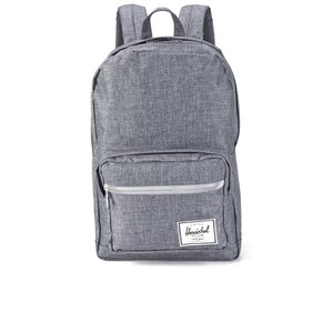 Herschel Supply Co. Pop Quiz Backpack Charcoal Crosshatch Black Rubber Buy Online Mankind
