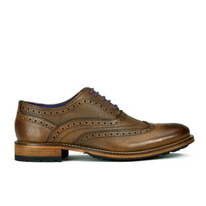 Ted Baker Men s Guri 7 Leather Brogue Shoes Tan Allsole