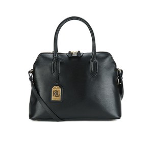 Lauren Ralph Lauren Women s Dome Satchel Black