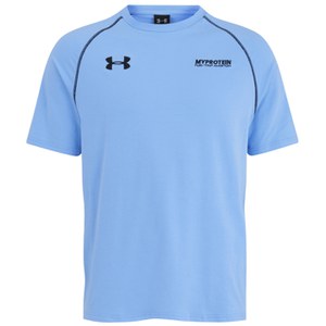 Myprotein Under Armour Escape Men's Charged Cotton T-Shirt, Sky