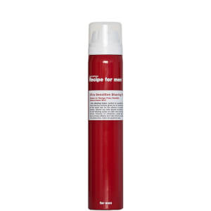 Espuma de afeitar Ultra Sensitive de Recipe for Men (100 ml)