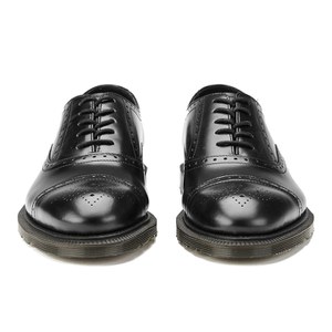 Dr. Martens Men s Henley Morris Polished Smooth Brogues Black