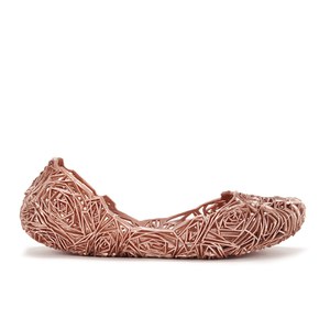Melissa Women s Campana Fitas 14 Ballet Flats Rose Allsole