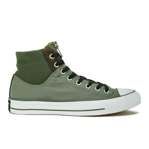 Converse Men s Chuck Taylor All Star MA 1 Zip Hi Top Trainers Olive Submarine Burnt Umber White Coggles