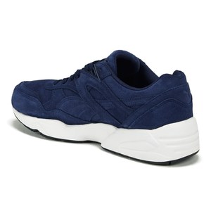 Puma Men s R698 Allover Suede Trainers Peacoat Allsole