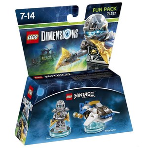 LEGO Dimensions Ninjago Zane Fun Pack Games Zavvi UK