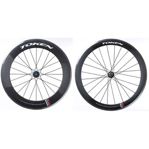 Token C580A 55 80mm Carbon Alloy Clincher Wheelset