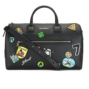 Karl Lagerfeld Women s Weekender Bag Black