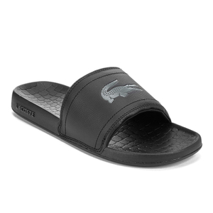 Lacoste Men s Frasier Slide Sandals Black Coggles