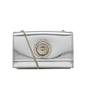 Versus Versace Women's Metallic Shoulder Bag - Silver