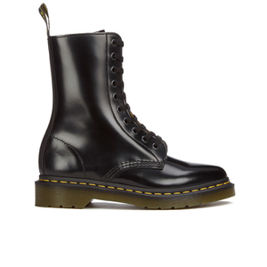 Dr. Martens Women s Alix Lace Up Boots Black Polished Smooth Coggles