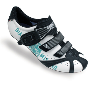 Bianchi Men s Kraken Plus Shoes White Green ProBikeKit Australia