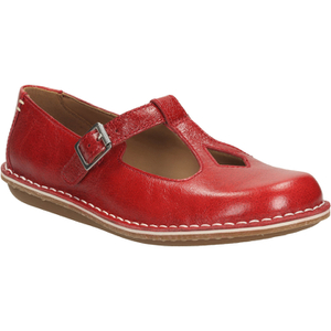 Women's clarks red shoes cheap