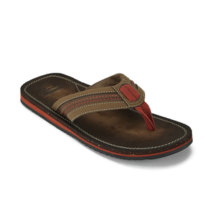 Clarks Men s Riverway Sun Toe Post Sandals Brown Allsole
