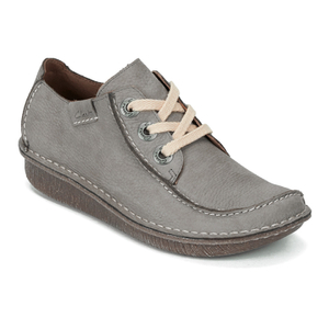 Clarks Women s Funny Dream Suede Lace Up Boots Sage Allsole
