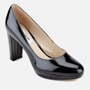Clarks kendra outlet sienna black leather